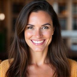 Portrait de Dr. Élise Dubois, nutritionniste principale de Lumière Cuisine.
